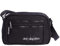 Bolso bandolera de mujer DON ALGODÓN Zeno de nylon negro