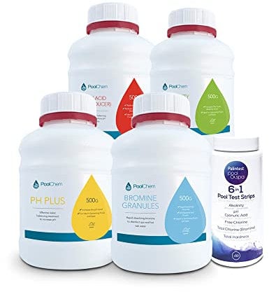 PoolChem Basic Bromine Starter Kit, Spa's, Pools & Inflatable Spa's