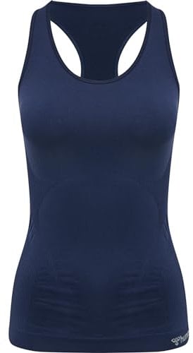 hummel, hmlTIF Seamless TOP, Schwarze IRIS, M