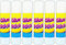 6 x TWIST UP GLUE STICKS Scrapbook Paper Card Photo Fabric Craft NON TOXIC Kids
