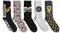 Pokémon Herren 5 Pack Crew Lässige Socken, Grau Sortiert, 43-47 EU (Schuhgröße : 6.5-12)