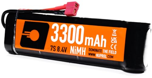 Nuprol Power 3300mAh NiMH 8.4V Large - Deans Connector Battery