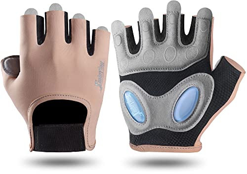 Fitself Fitness Handschuhe Sport Handschuhe für Damen Herren Trainingshandschuhe Gewichtheben Kieselgel für Gym Krafttraining Bodybuilding Workout Crossfit