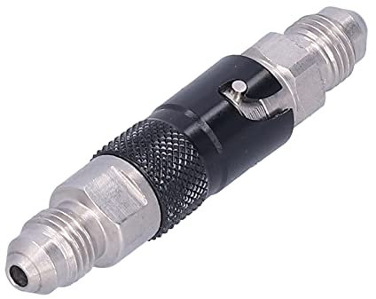 Motorrad Bremssattel AN3 Schnellverschluss-Adapter,AN3 Schnellverschluss-Anschluss Schlauchkupplungsset Anschlussfitting für Bremsleitungsöl-Brennstoffflüssigkeitsschlauch (SW-21032-BL)