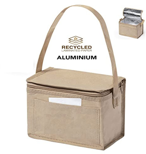 Nature Line kleine Kühltasche für unterwegs mit Fassungsvermögen für 6 Dosen. Für Reisen, Picknick im Freien Kühltasche Picknicktasche Lunch Faltbare Picknicktasche Kühltasche Kühltasche Camping