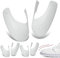 YEAPEAK Anti Falten Schuhe - Knickschutz für Air Force 1 | Crease Protector & Anti Falten Schuh Schutz | Schuh Knickschutz & Anti Crease Technologie, 3 Paar, für Schuhe der Größe EU (L(40-46), Weiß)