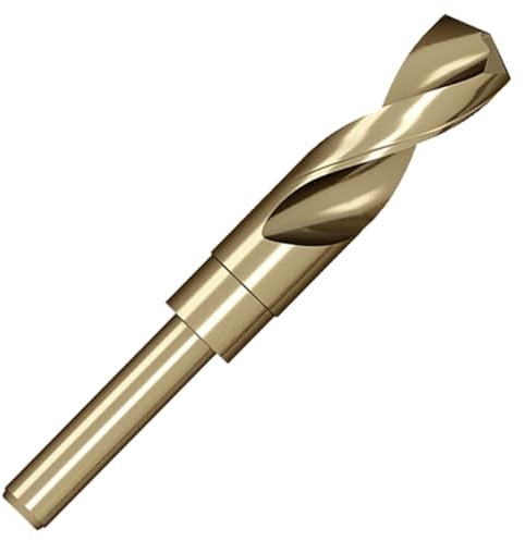 Meccion HSS-Co Foret Hélicoïdal 21mm Professional Forets à Métaux pour Métal et Acier Inoxydable, Standard DIN 338