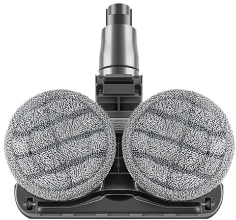 Lipski Electric mop head accessory, Compatible for Dyson V7 V8 V10 V11 V15 wireless vacuum cleaner, dry and wet mop cleaning head, floor brush parts