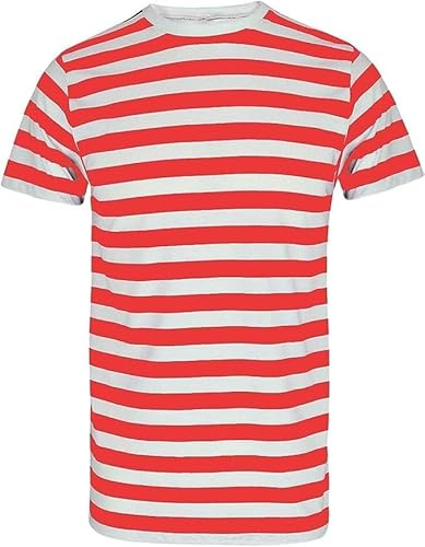 FNA FASHIONS -Unisex Striped T-Shirts, Premium Cotton Blend T-Shirts