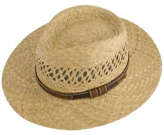 JP 1880 Hommes Grandes Tailles L-8XL Chapeau en Paille tressée, avec Passepoil Sable XL 827622328-XL