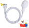 Robinet de bain simple à pousser sur tuyau en caoutchouc de 1,3 m pour robinets, douchette portable pour animaux domestiques, tête de douche pour animaux domestiques, salle de bain, commode, évier de
