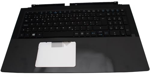 acer Tastatur beleuchtet skandinavisch (Nordic) + Topcase schwarz Aspire V Nitro7-572TG Serie (Original)
