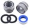 EpheyFIF 4560 Schlauch-Umrüstadapter-Set für Intex 40 mm auf 1 1/2 Zoll, Umrüstsatz für Intex Poolschlauchanschluss, Poolpumpe, Sandfilter, oberirdische Poolteile (2 x Adapter + 1 x Riemen)