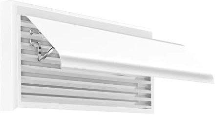 WRYSQBHJYB Deflector Aire Acondicionado Ajustable, Aire Acondicionado Split Deflector, Deflector de Ventilación de Techo, Deflector de Ventilación de para Oficina, Hogar, Escuela(7.8x23.6)