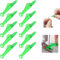 NIEEKRUN 10 Stück Einfädelhilfe für Nähnadeln Nähmaschinen Zubehör Kunststoff Nähnadeln Einfädler, Automatischer Einfädler Nadel Threading Tool für Handnähen