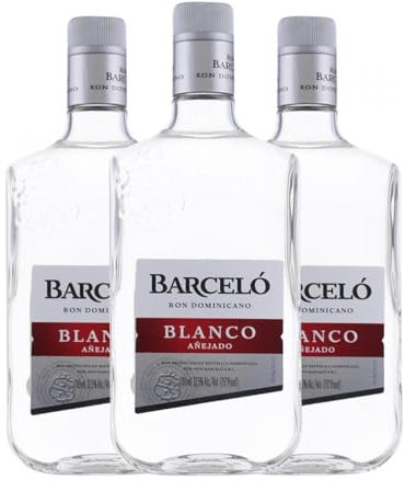 Ron Barceló Blanco 70 cl (Caja de 3 Botellas de 70 cl)