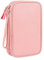 PAPOEEA Kabeltasche Elektronische Tasche Organizer Universal Kabelorganizer Tasche, Reisekabel Organizer Doppelschicht Reise Elektronik Zubehör Tasche für USB Ladekabel Powerbank Rosa