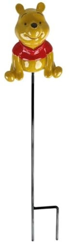 Christmas Inspirations Gartenstecker 3D Winnie Pooh der Bär H:37 cm - Disney Blumenstecker, moderner Deko Stil, Gartendeko, Dekofigur für den Garten