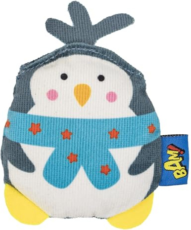 WUNDAPETS BAM! Christmas Catnip Filled Play Toys Cat Kitten North American Pure Catnip Toys (Catnip Penguin)