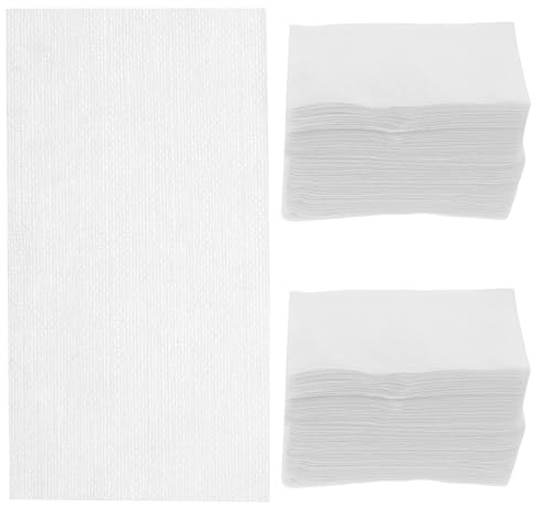 Mikinona Dehnbare Reinigungspads mit Minimaler Hautreizung 500 Stück aus Vliesstoff Vielseitig Verwendbar für Gesicht für Kosmetiksalons und Professionelle Anwendungen