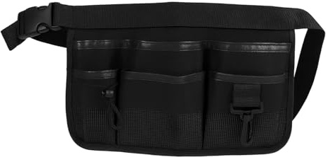Oxford Cloth Tool Belt, Heavy Duty Utility Belt for Men, Durable Tool Belt Pouch with Multiple Pockets, Adjustable Waistband for Construction, Window Cleaning, DIY Projects