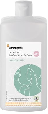 DrDeppe Lotio Lind Professional & Care Hautpflegelotion 500 ml – intensive Regeneration, leichte Formel, allergikerfreundlich