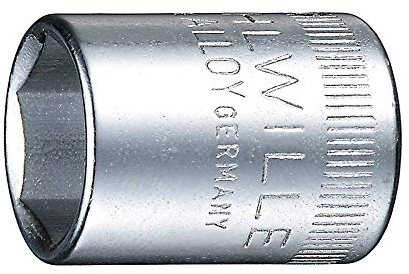 STAHLWILLE Nr. 40a Steckschlüsseleinsatz 6,3 mm (1/4) Schlüsselweite 7/16 L.23 mm AS-drive, HPQ-Hochleistungsstahl, verchromt