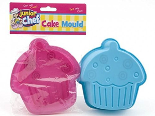 Partyrama PMS Silikon-Form für Cupcakes, in OPP-Beutel, PVC-beschichtet, Kopfteil