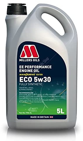 Millers Oils – EE Longlife ECO 5 W30 5 L Flowcontrol