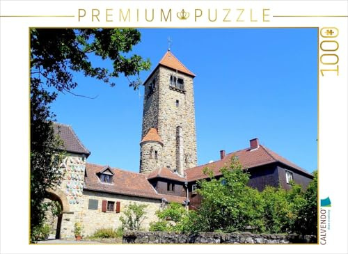 CALVENDO Puzzle Wachenburg in Weinheim/Bergstraße | 1000 Teile Lege-Größe 64 x 48 cm Foto-Puzzle für glückliche Stunden