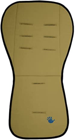 Altabebe (AL3006M-15) Sitzauflage Buggy Einlage Kinderwagen Zubehör - Sitzunterlage - Atmungsaktiv - Baby Sitzauflagen und Unterlage 75x35 cm - Farbe: khaki