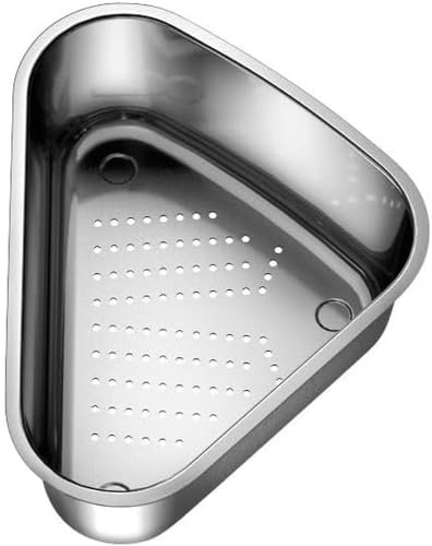 BLANCO Multifunktionsschale aus Edelstahl | Dreieckig 303 x 219 mm | Passend zur DELTA II
