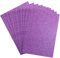 Springboard A4 Purple Glitter Card Sheets - 10-Pack 290gsm Non Shed Glitter Cardstock for Card Making - Compatible w/Die-Cutting Machines - Sparkly Craft Supplies