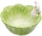 Cabilock Rabbit Salad Bowl Bunny Candy Bowl Ceramic Ring Dish Centerpiece Fruit Bowl Plate Rabbit Storage Key Tray for Entryway Jewelry Dessert Serving Easter Yogurt Salad Bowl