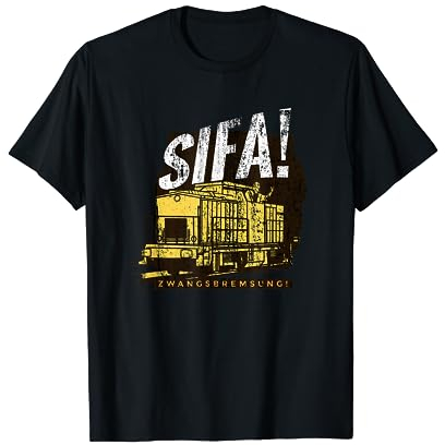 Lokführer SIFA Zwangsbremsung Triebfahrzeugführer T-Shirt