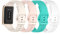 XINBOOBA Silicone Souple Montre de Remplacement Bracelet pour Oppo Watch Free Montre Intelligente