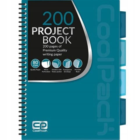 CoolPack Notizbuch Schulheft B5 200 kariert blue