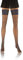 Sesto Senso Medias Rejilla Autoadhesivas Encaje Lencería Sexy Mujer 3/4 M/L Azul Oscuro