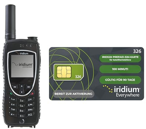 Iridium 9575 with Airtime (Apparat + 100 Minuten / 90 Tage)