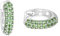 Prinzessin Lillifee Creolen 925 Sterling Silber Mädchen Kinder Ohrschmuck, mit Zirkonia synth., 1,2 cm, Silber, Kommt in Schmuck Geschenk Box, 2037073