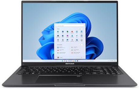 ASUS Ordinateur portable Vivobook 16, écran 16 WUXGA 1920X1200 16:10, processeur AMD Ryzen™ 5 5625U, carte graphique AMD Radeon™, 8 Go de RAM, 512 Go SSD, capteur d'empreintes digitales, Windows 11