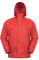Mountain Warehouse Pakka Mens Waterproof Packable Jacket - IsoDry, Lightweight & Breathable Raincoat with Taped Seams & Packaway Bag - For Spring Summer & Travel Red XS