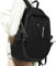 suradar Schulrucksack Teenager Damen Causal Travel Schultaschen 14 Zoll Laptop Rucksack für Mädchen im Teenageralter Leichter Rucksack Wasserabweisend Bookbag College Work Daypack - Schwarz