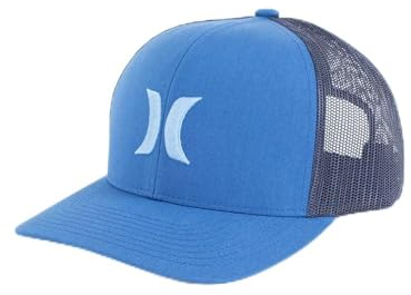 Hurley Herren Del Mar Trucker Verschluss, blau, Einheitsgröße
