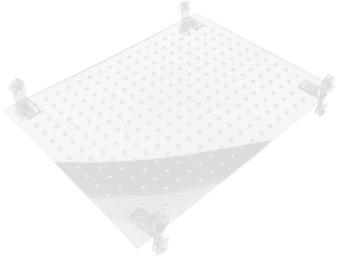 SEWOART 1satz Acryl-trennwand Für Aquarien Transparente Isolationsplatte Zur Trennung Von Fischen Aufzucht Von Jungtieren Wasserflussoptimiert Mit Verstellbaren Saugnäpfen Perfektes