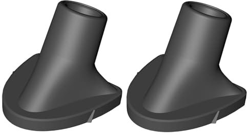 Quzente Golf Bag Feet Replacement, 2 Golf Bag Stand Rubber Feet, Replace For Golf Bag Stand Replacement Feet For Golf Bag Stand Easy To Install