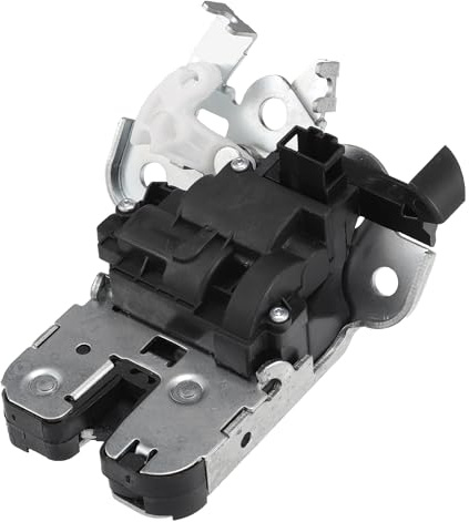 QUARKZMAN Cerradura de Puerta Trasera de Repuesto para Audi A4 2009-2012 para Audi A6 2009-2011, Ensamblaje de Pestillo de Portón Trasero No.8R0827505A, Tono Plateado