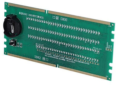 Probador Memoria Ddr Pc, Tester Ram Pc, Po, Componenti del Computer Scheda di Test della Scheda Madre Desktop Due in Ddr2 Ddr3 con Tester di Luce