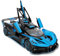 imtfzct 1:24 Bugatti Bolide Modellauto, Alu-Druckgussauto mit Rückholfunktion, Kinderspielzeugauto mit Licht und Sound, Sammlermodell Spielzeug, Kindergeschenk (blau)
