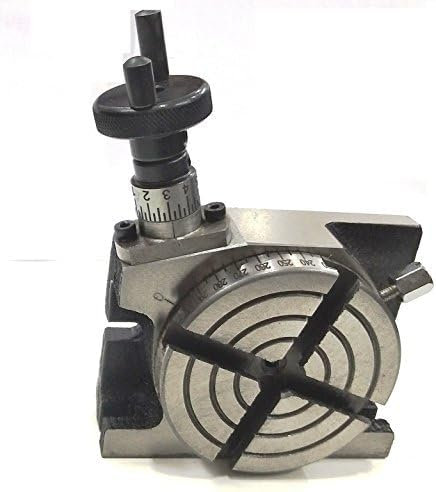 MachEl 3 (75mm) Rotary Table - Horizontal & Vertical Model for Milling Machines with 4 Slots
